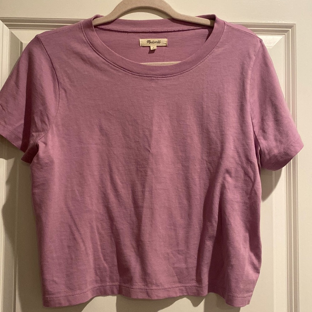 NWOT- Madewell Cropped Tee